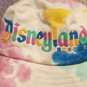 Disneyland Spirit Jersey Bucket Hat All Over Tie Dye